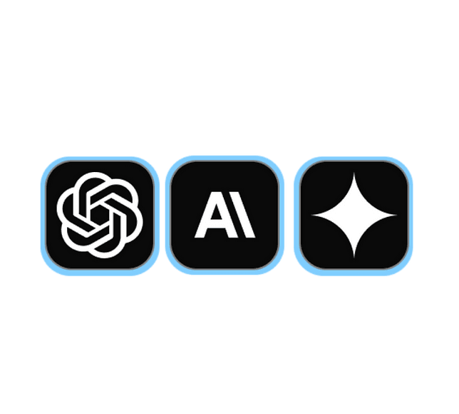 AI Assist integrates with ChatGPT, Anthropic Claude, and Gemini